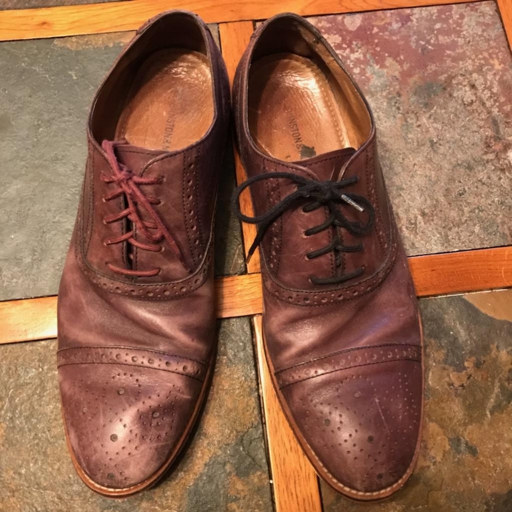 Johnston & Murphy Conard Cap Toe Men's Dress Shoes